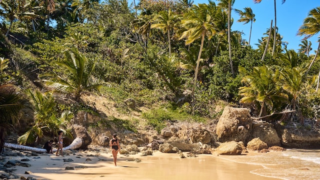Playa Preciosa, en la zona de Río San Juan, una de las zonas de playa más bonitas y desconocidas de la República Dominicana