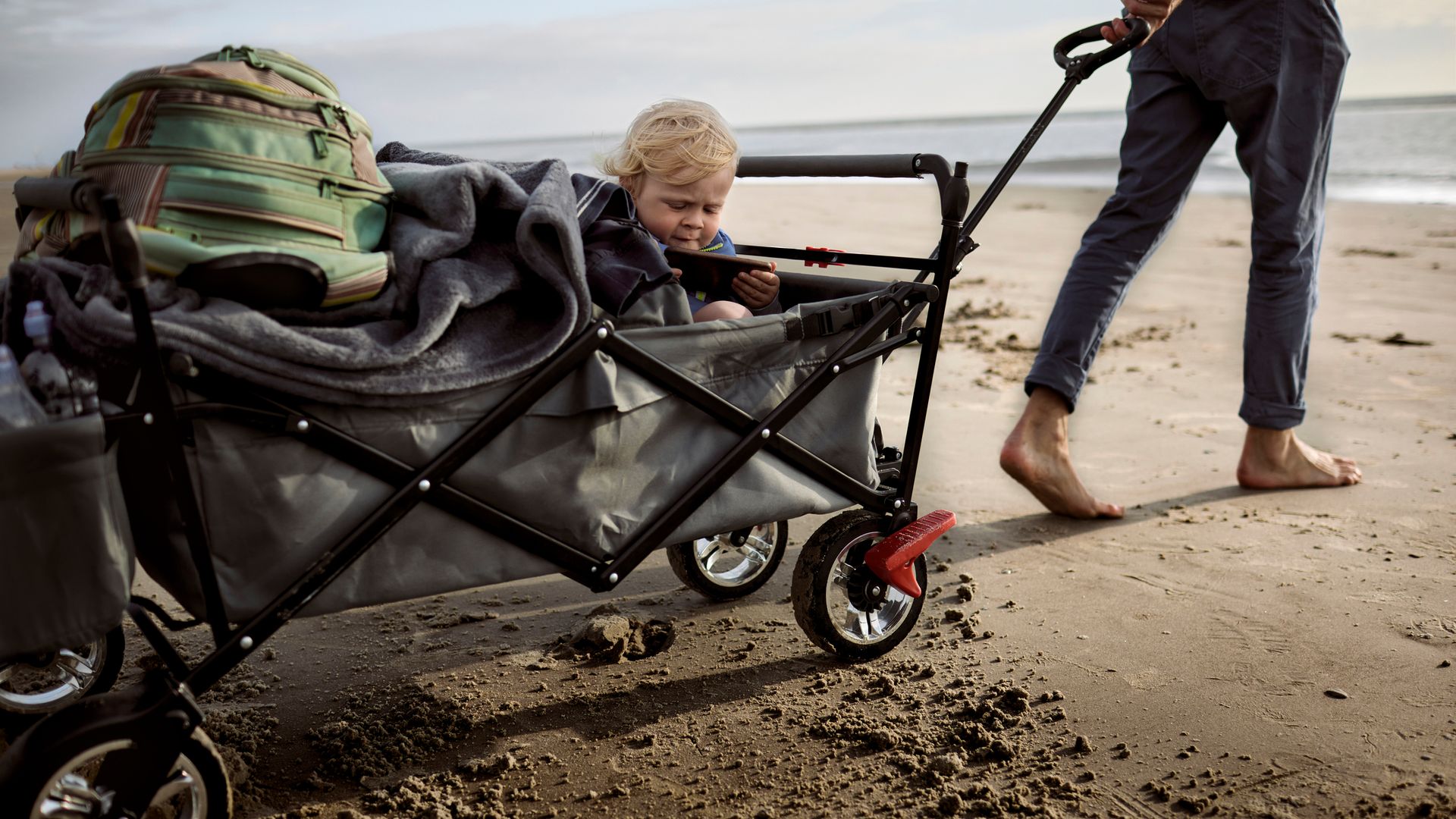 Amazon Prime Day 2025: el carrito de playa más resistente se rebaja 45€ para facilitarte la vida este verano