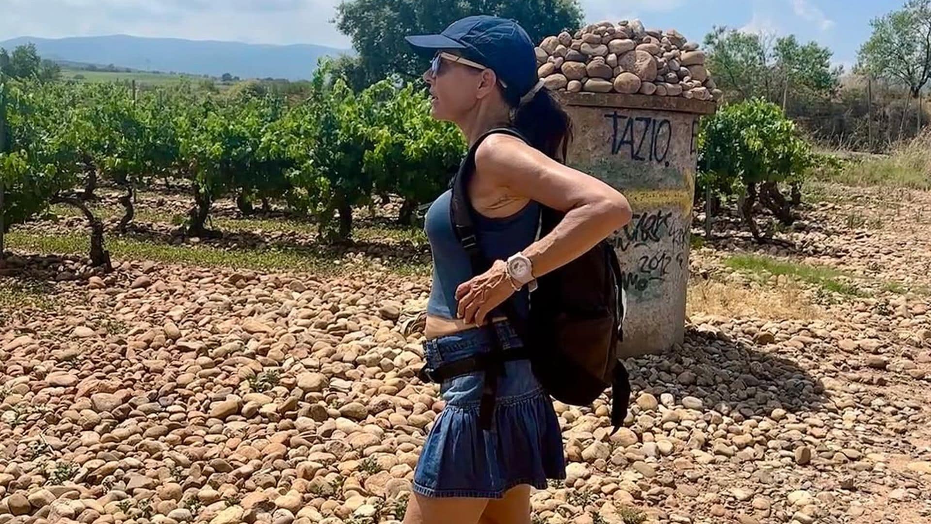 La condesa Alexandra haciendo el Camino de Santiago por la Rioja, Logroño y Nájera