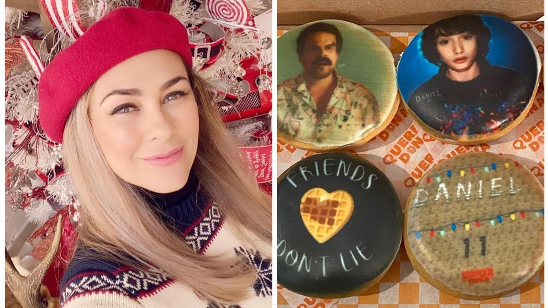 Aracely Arámbula celebró el cumpleaños de su hijo Daniel con una fiesta temática de ‘Strangers Things’