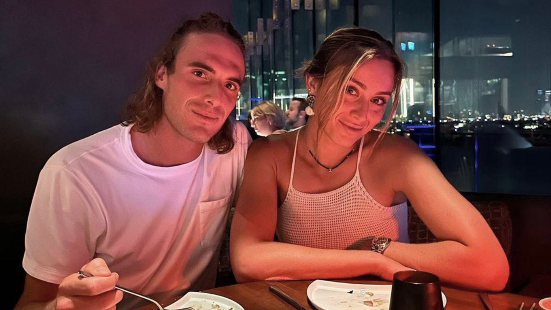 Tsitsipas, profundamente enamorado, habla de su relación con Paula Badosa: 'Somos almas gemelas'