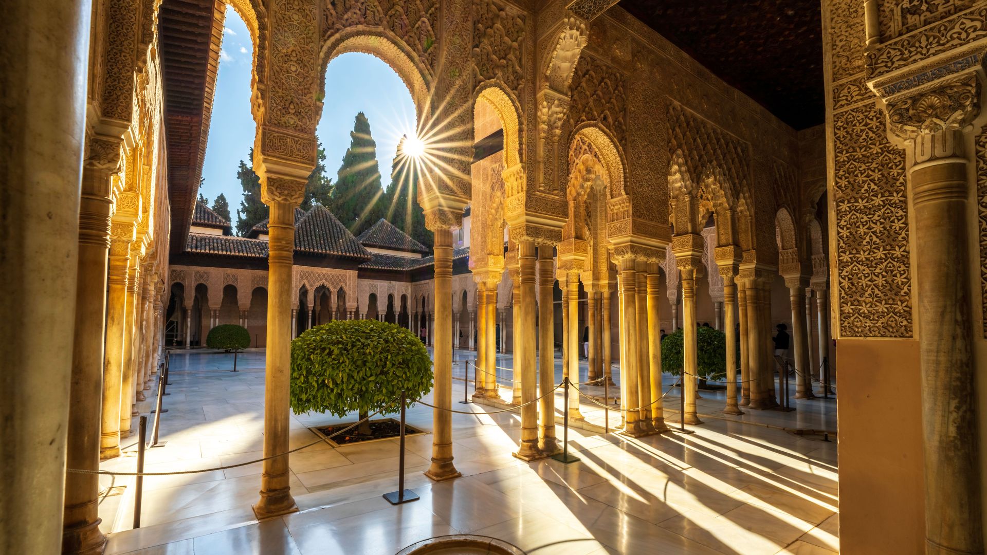 Palacio de la Alhambra de Granada, Patrimonio de la Humanidad por la UNESCO, España