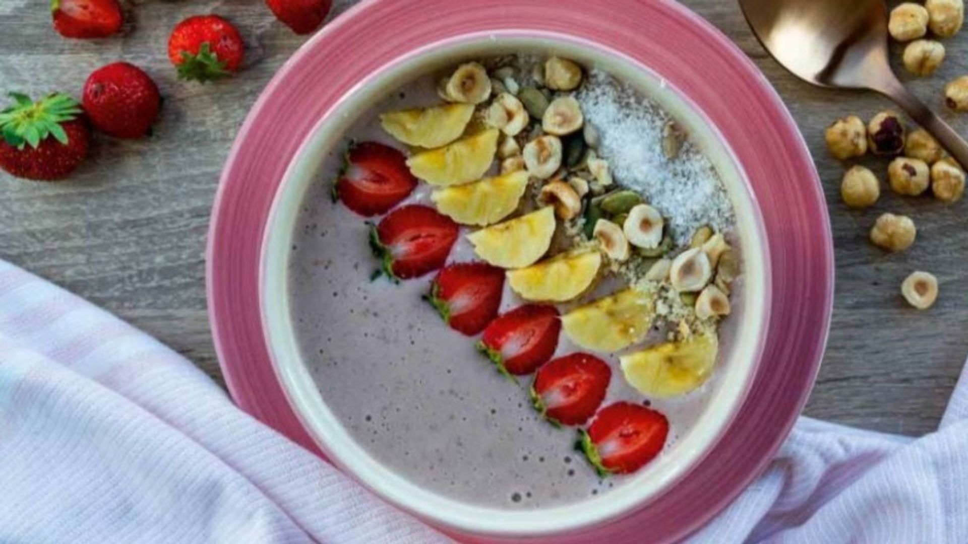 'Bowl' de frutos rojos