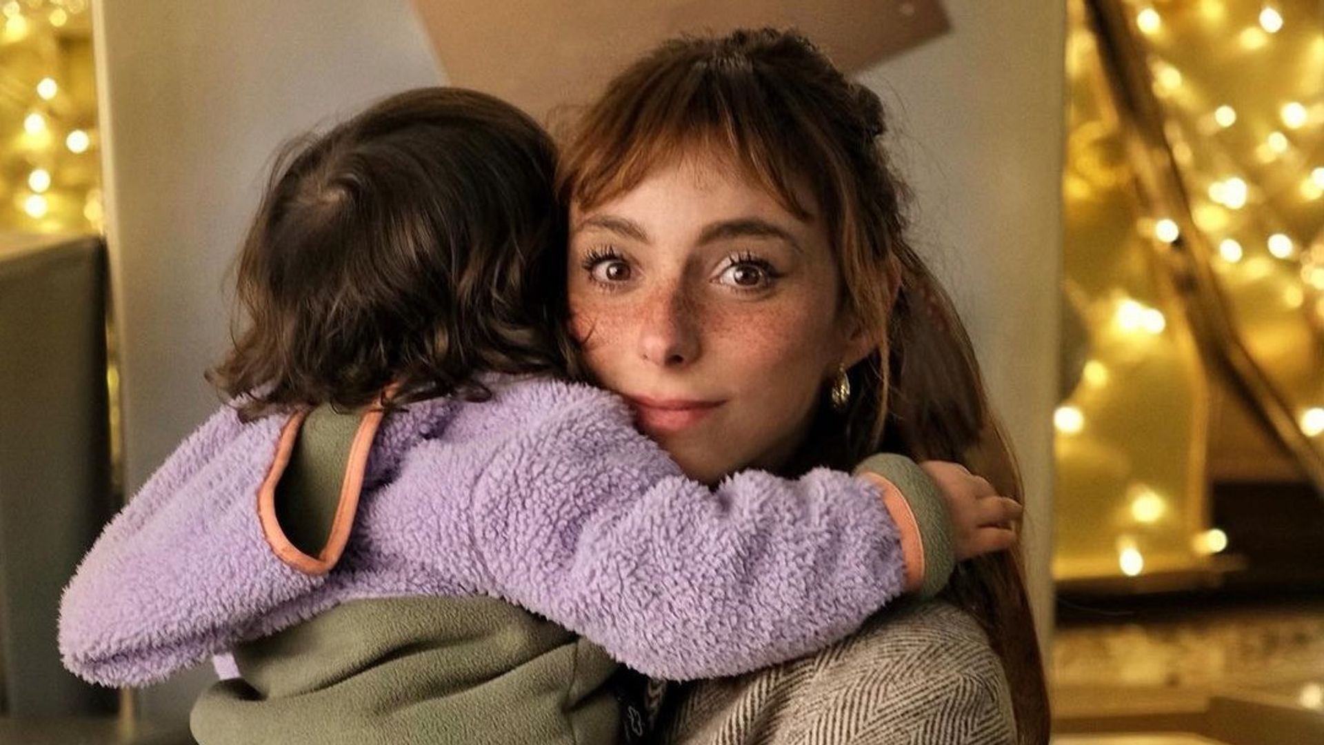 Natalia Tellez y su hija Emilia