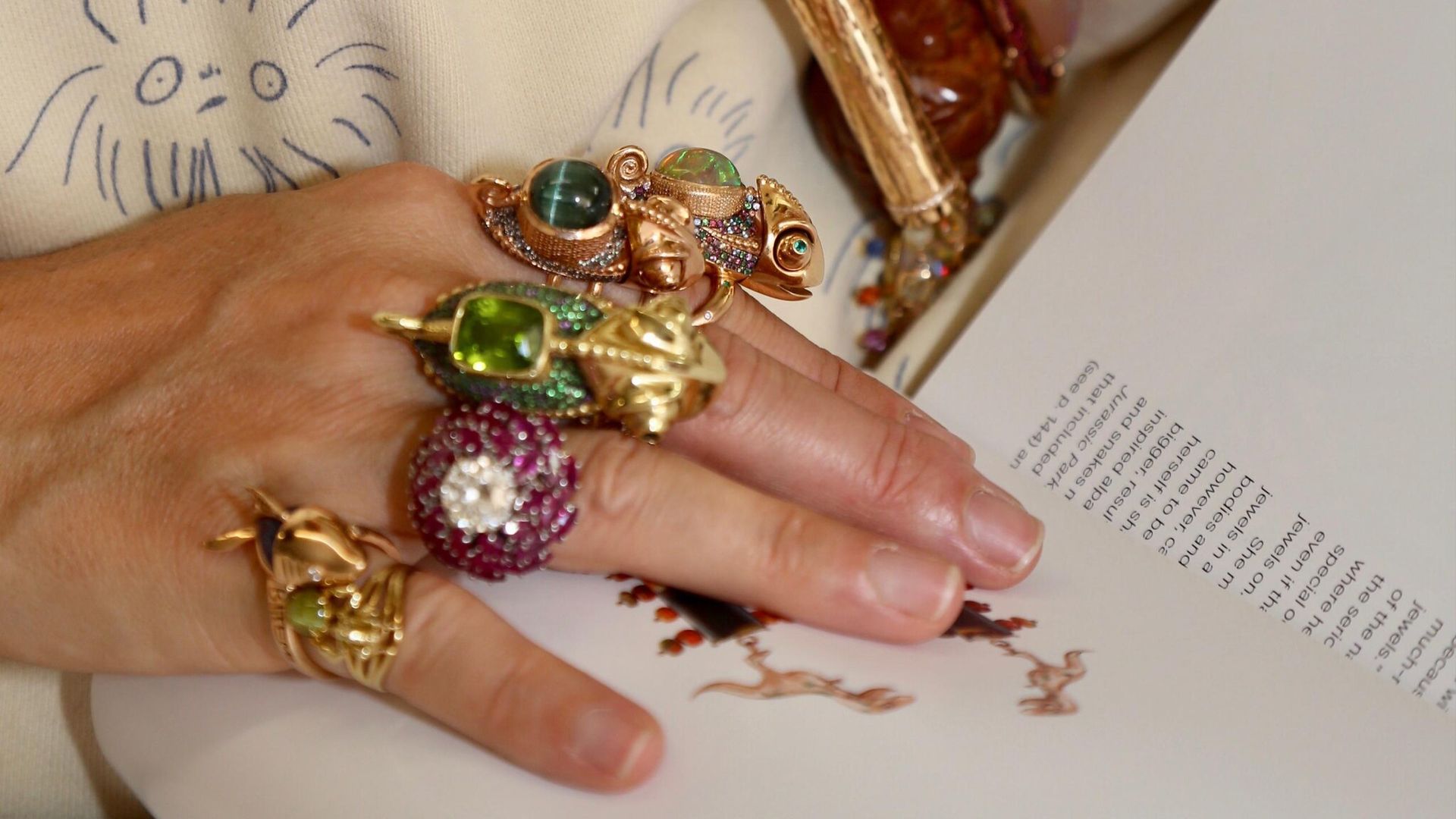 Daniela Villegas y su más reciente colección de joyería | ¡HOLA!