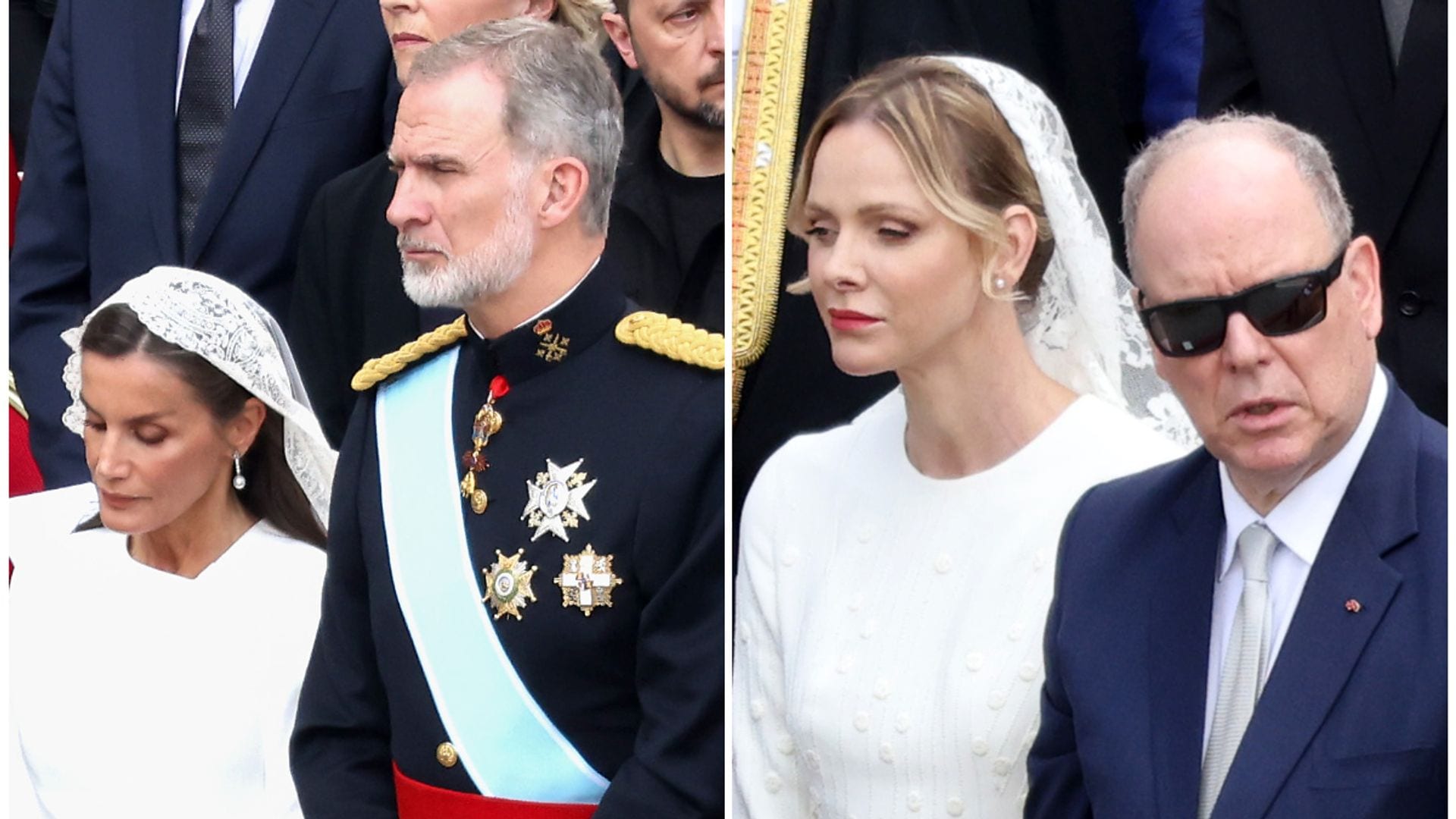 De la reina Letizia a Charlene de Mónaco: las personalidades que asistieron a la misa inaugural del papa León XIV