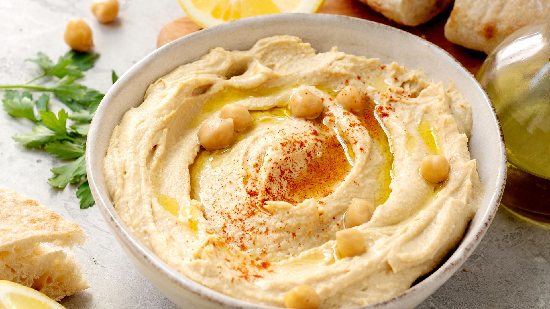 Hummus clásico. 
