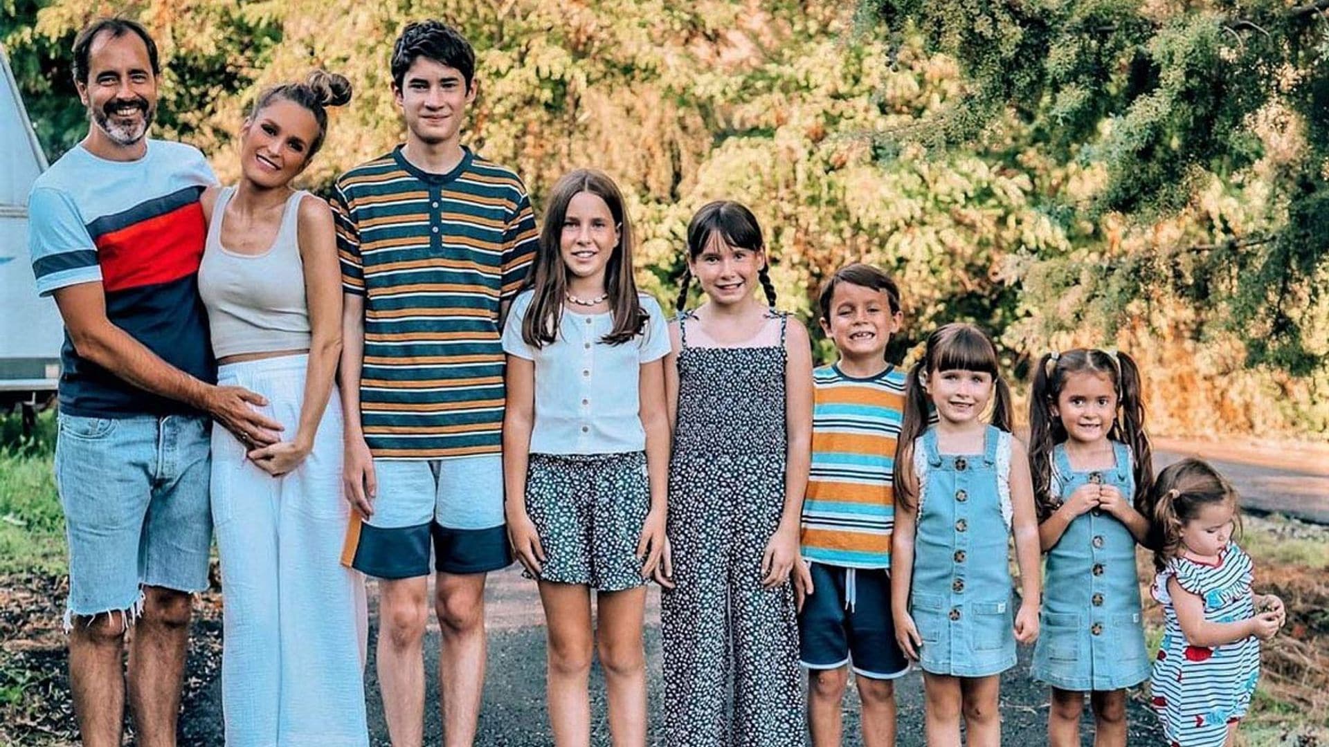 El original vídeo de Verdeliss, su marido y sus 7 hijos para resumir su espectacular crucero por Italia
