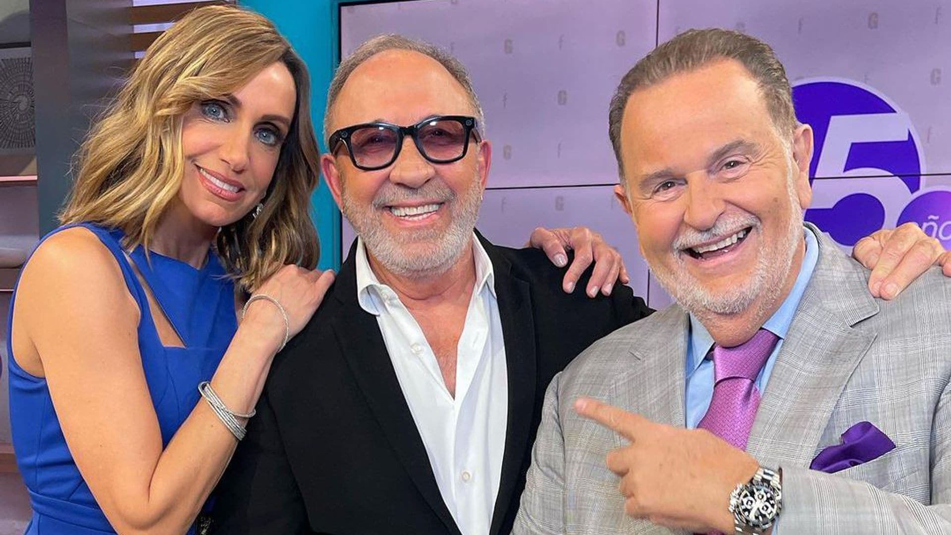 Emilio Estefan celebra los 25 años de ‘El Gordo y la Flaca’ con una canción especial