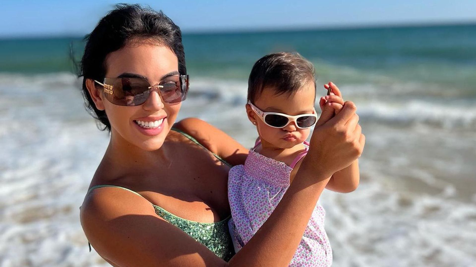 Con su papá como cómplice, Bella Esmeralda sorprende a Georgina Rodríguez por el Día de las Madres