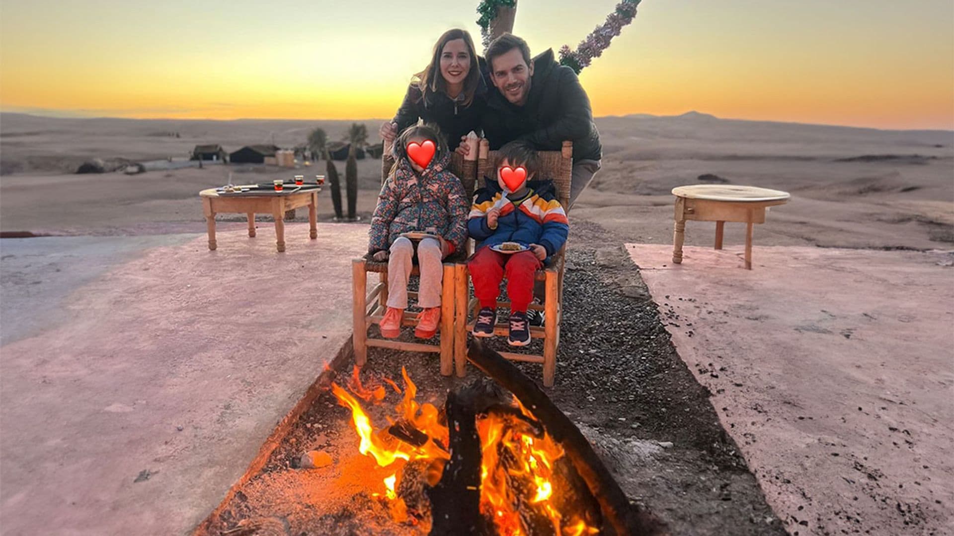Natalia Sánchez y Marc Clotet comparten los detalles de su increíble aventura africana con sus dos hijos