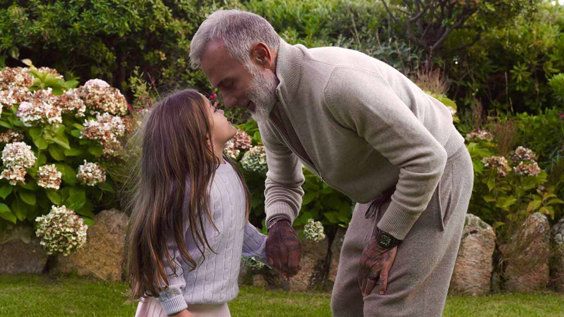 Gianluca Vacchi y su amada hija Blu Jerusalema.