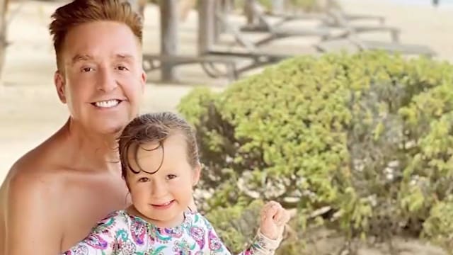 Daniel Bisogno y su hija Michaela