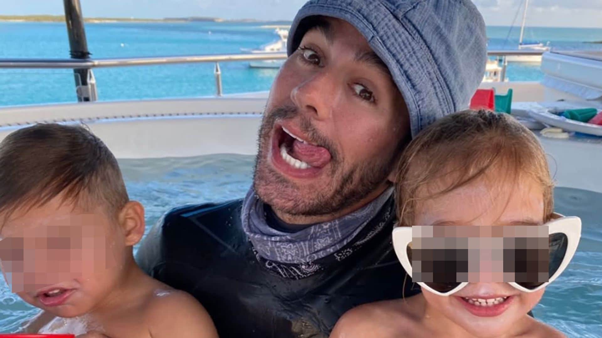 La prueba de que el bebé de Enrique Iglesias y Anna Kournikova llega a una familia muy divertida