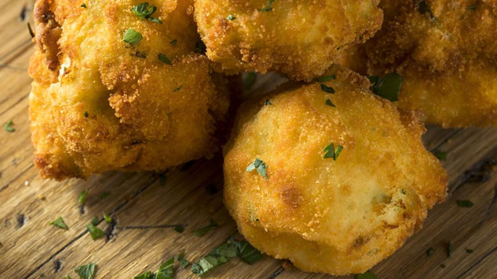 Croquetas de patata a las finas hierbas