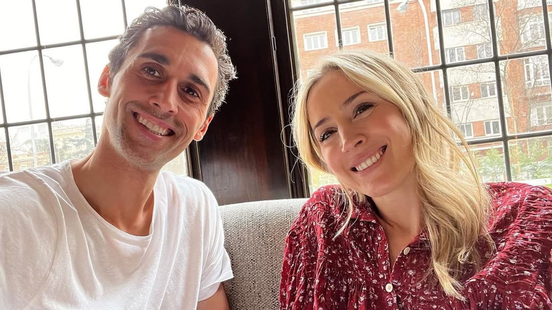 Álvaro Arbeloa y Carlota Ruiz