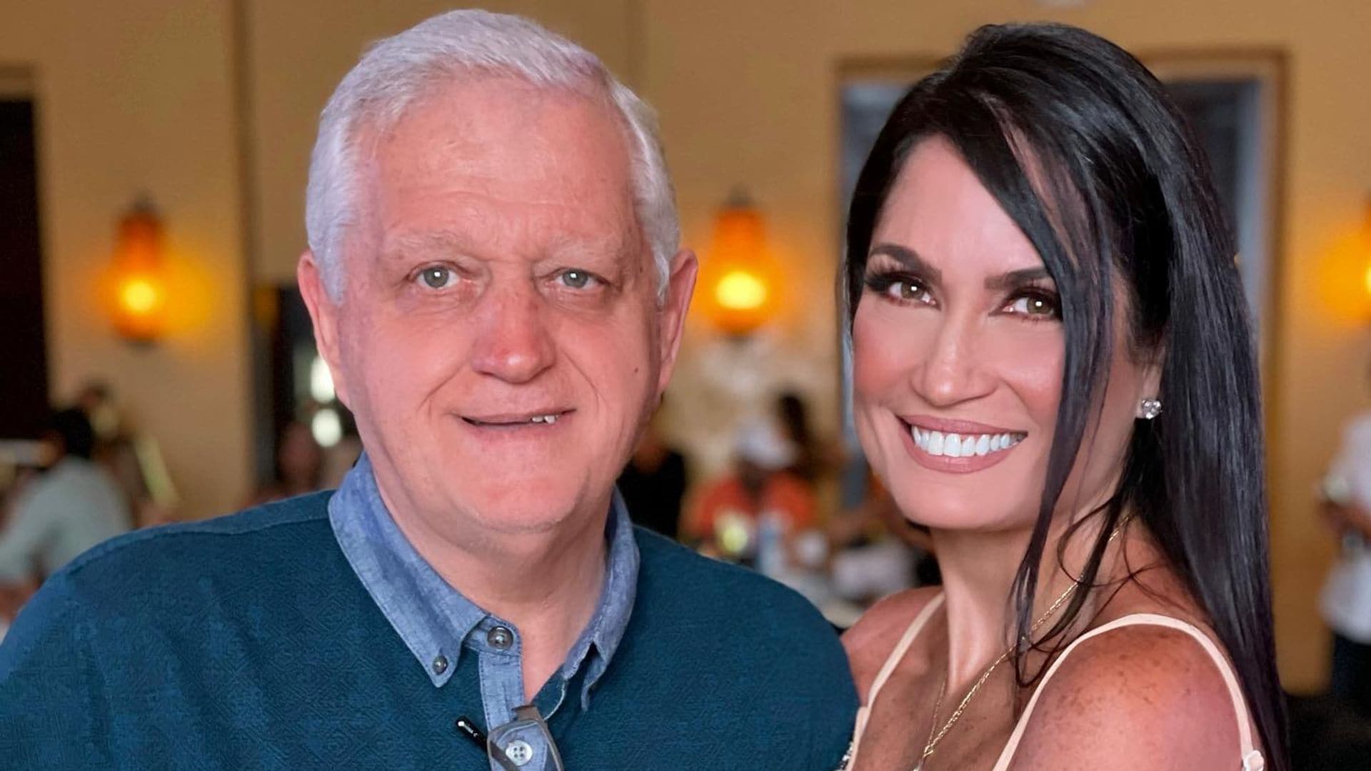 Joanna Vega-Biestro y su papá, don Alejandro Vega Torre