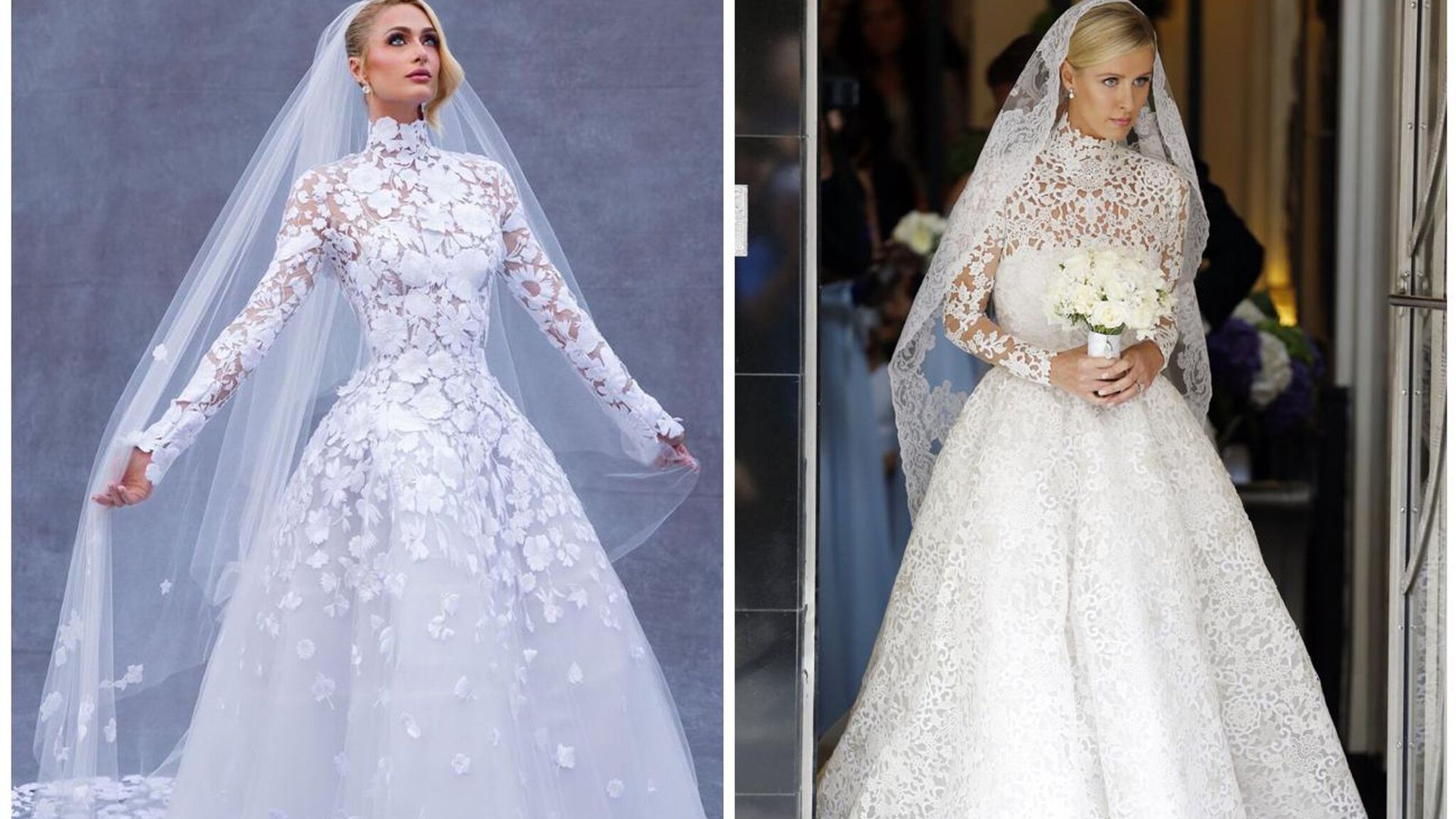Paris Hilton y su look nupcial inspirado en el vestido de su hermana Nicky