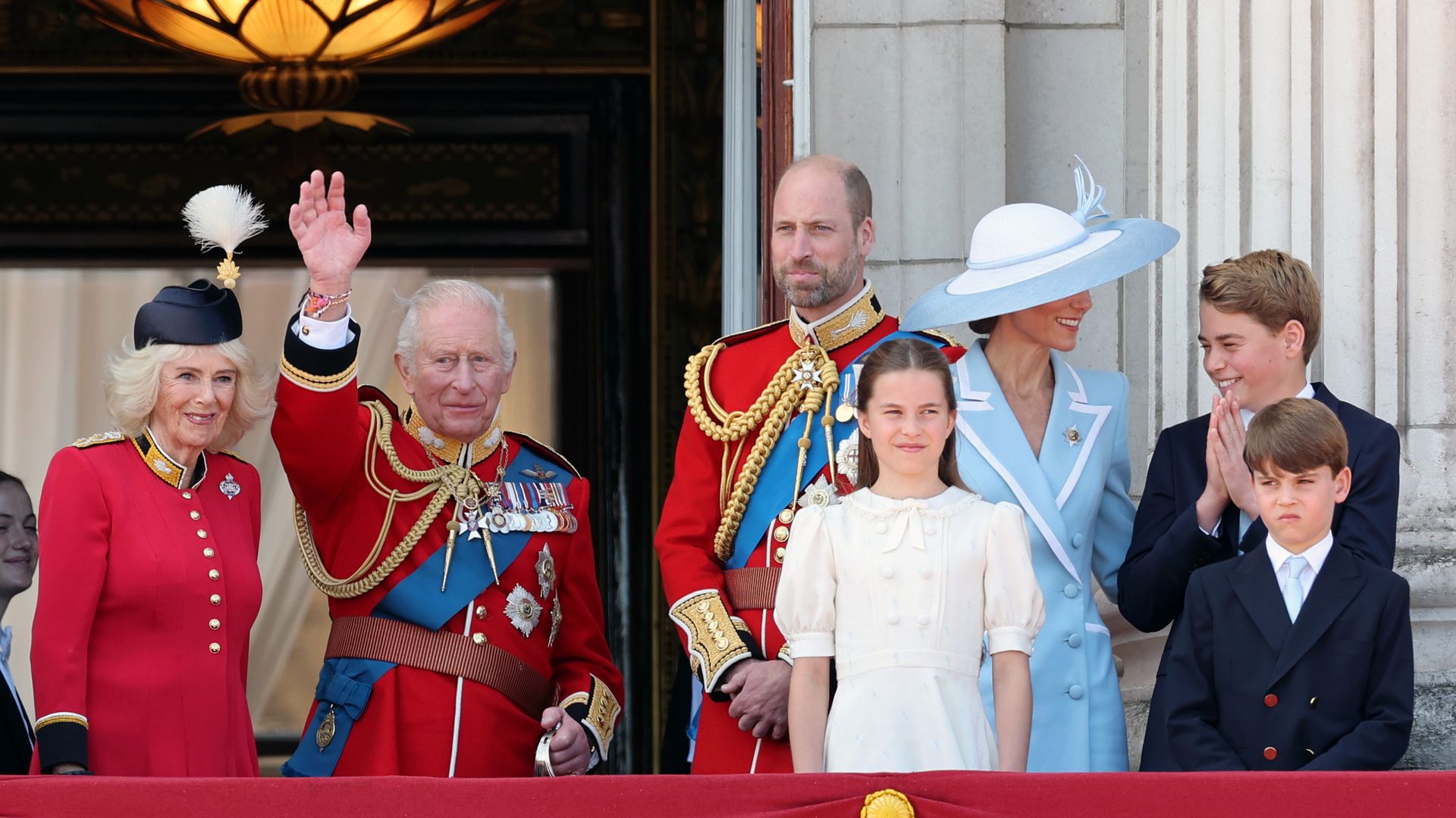 Los Reyes y los príncipes de Gales 
