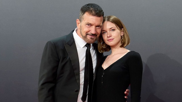 Antonio Banderas con su hija, Stella