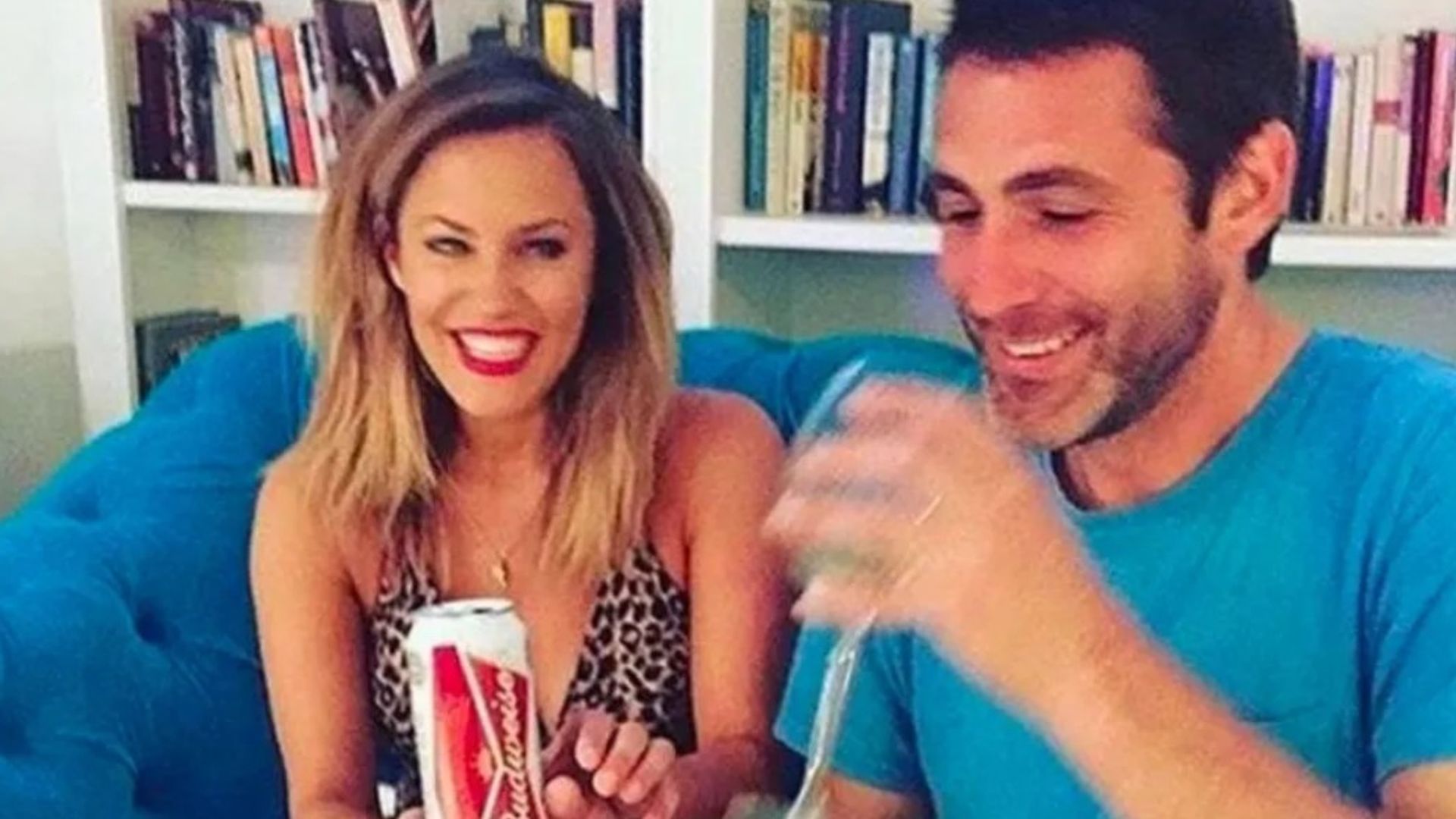 Caroline y Paul Flack, en una imagen de redes sociales