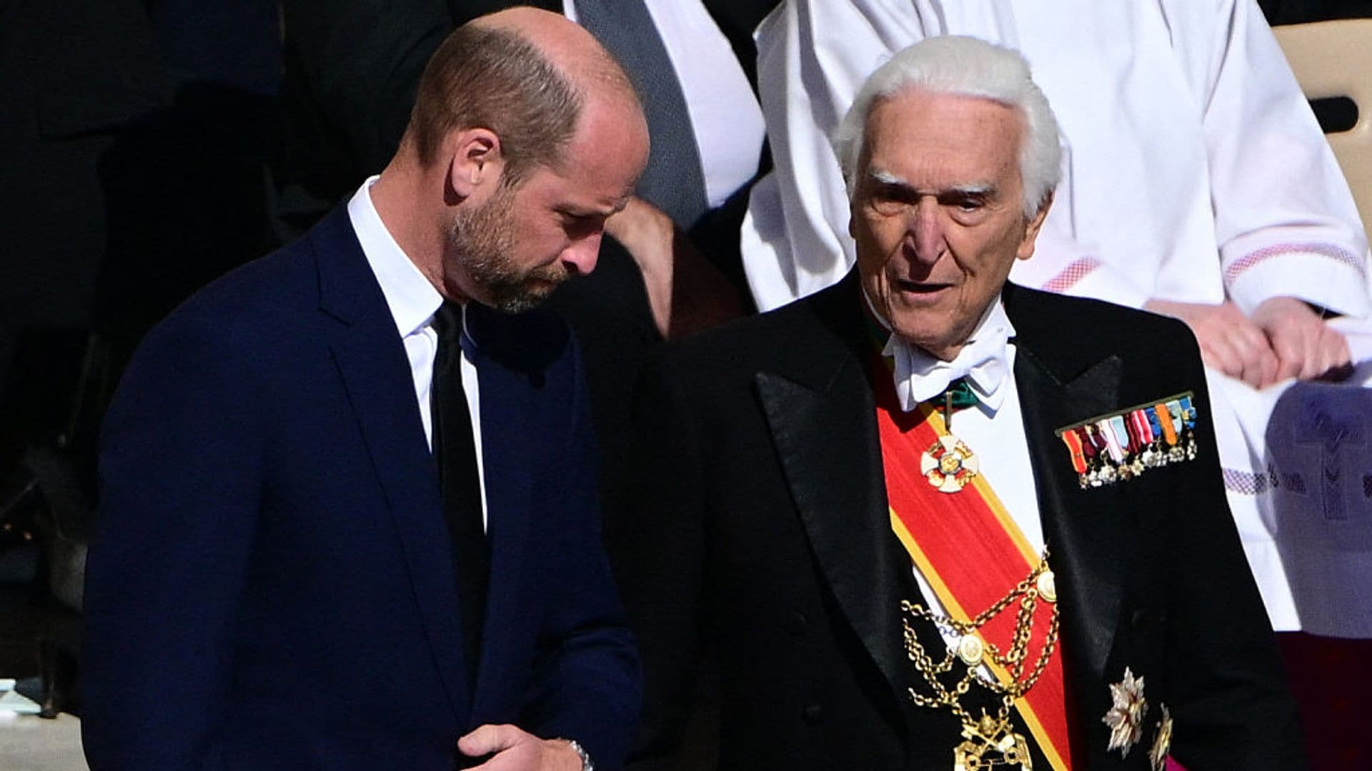 El gesto del príncipe Guillermo en el funeral del Papa que no deja indiferentes a los seguidores reales