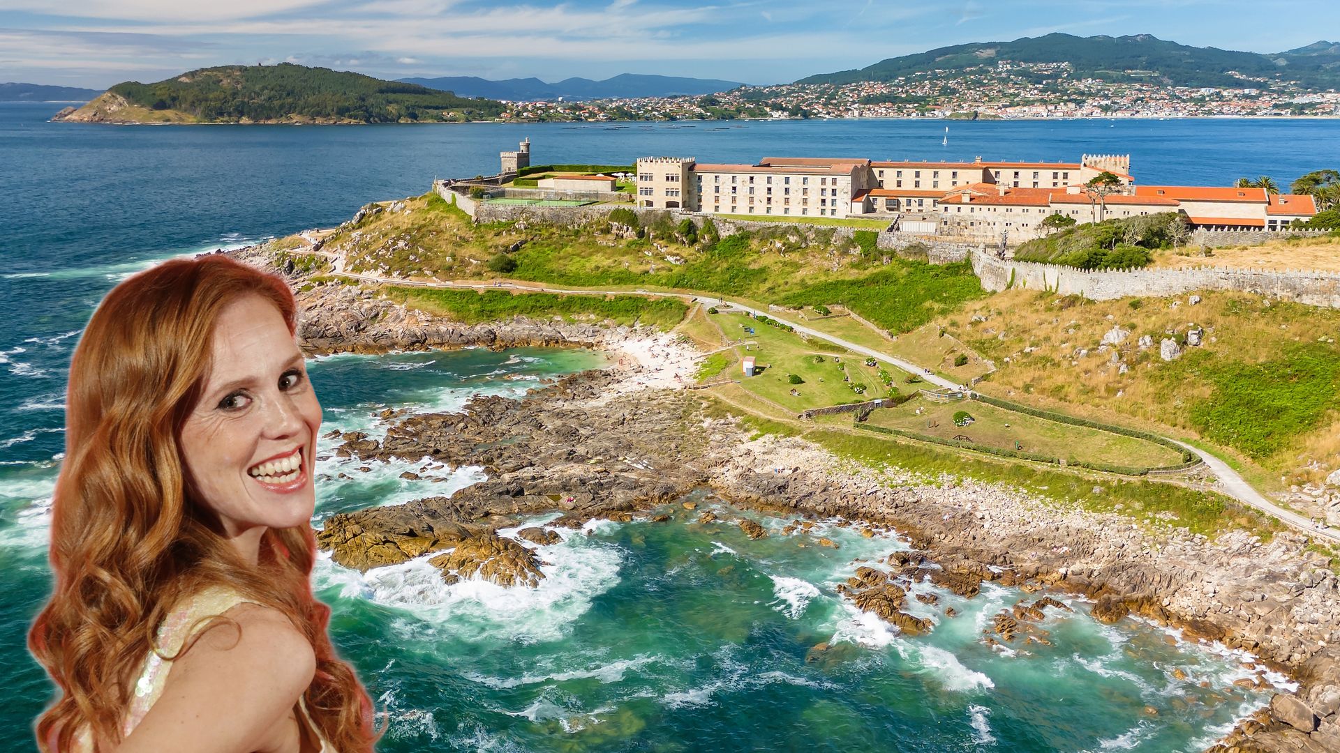 La playa favorita de María Castro está en Baiona y es una de las calas más bonitas de Galicia