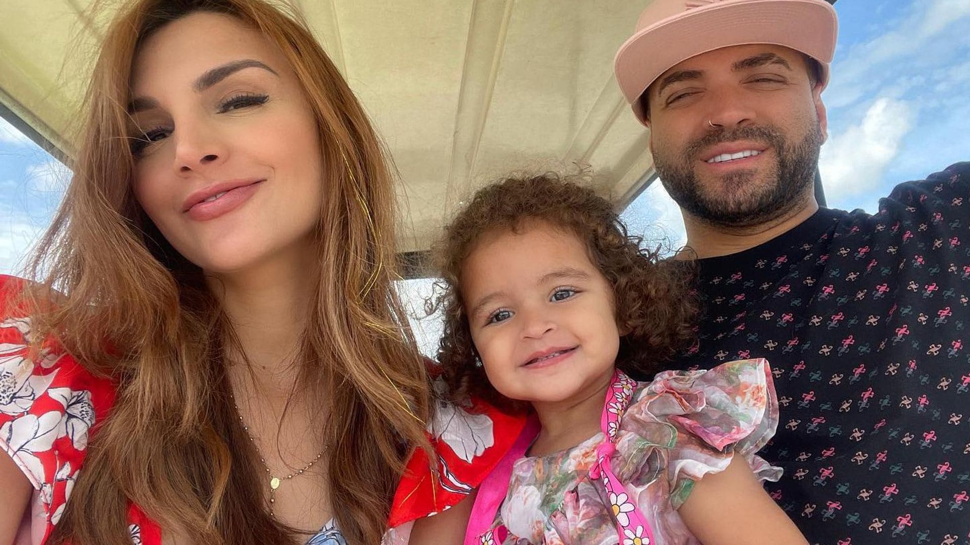 Nacho Mendoza y Melany Mille celebran los tres años de su pequeña Mya