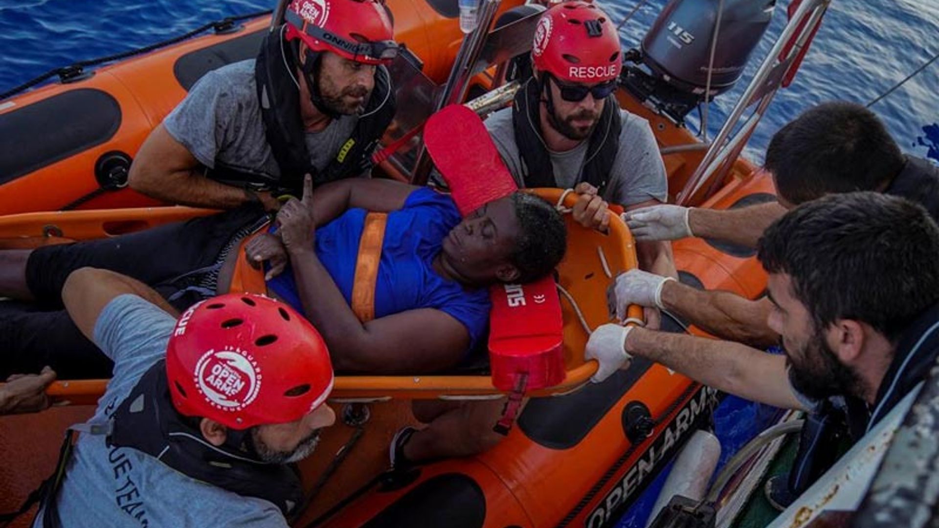 Marc Gasol participa con una ONG en el rescate de una inmigrante
