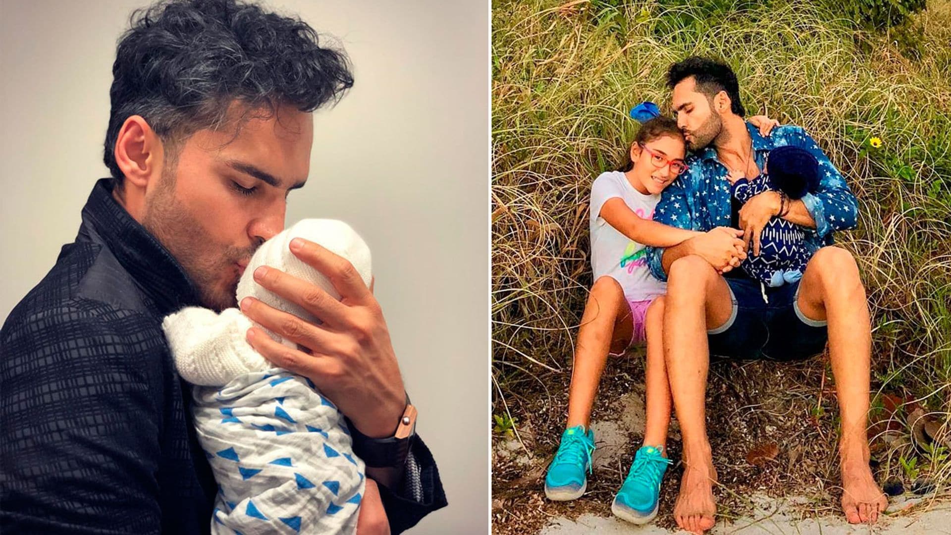 Fabián Ríos enternece a sus fans en su dulce papel como papá