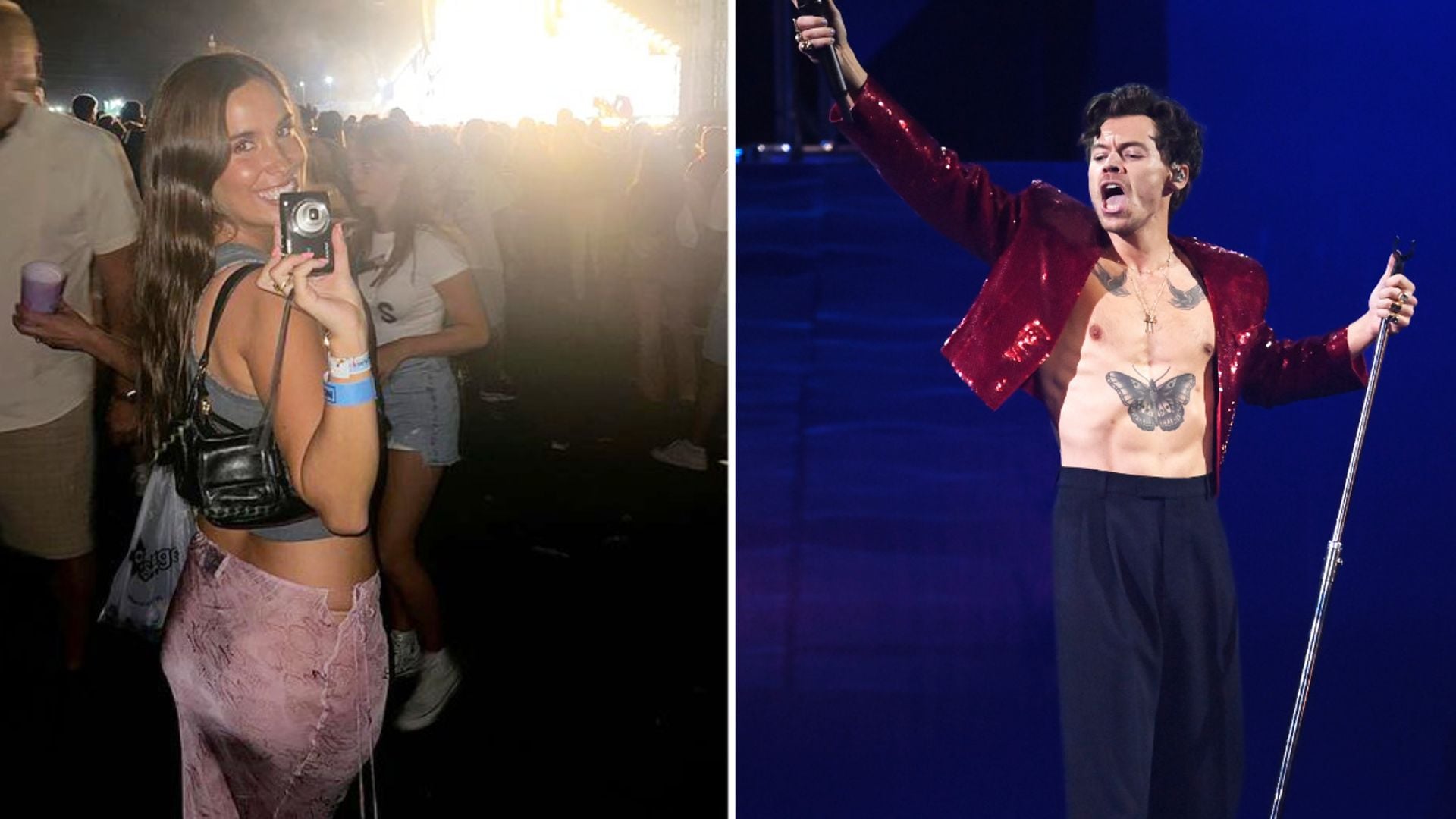 María Pombo, Pedro Almodóvar y otras muchas 'celebrities' vibran en el concierto de Harry Styles en Madrid