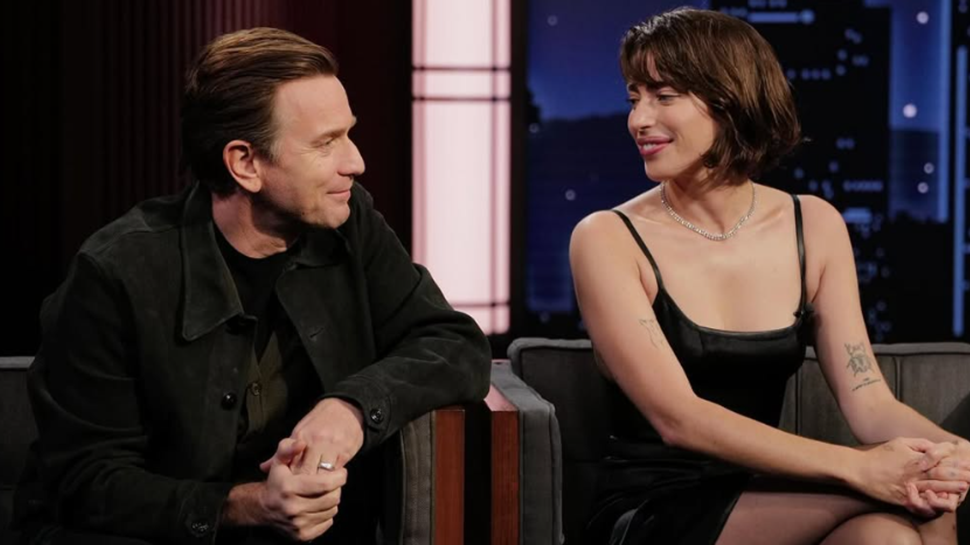Ewan McGregor junto a su hija, la actriz Clara McGregor