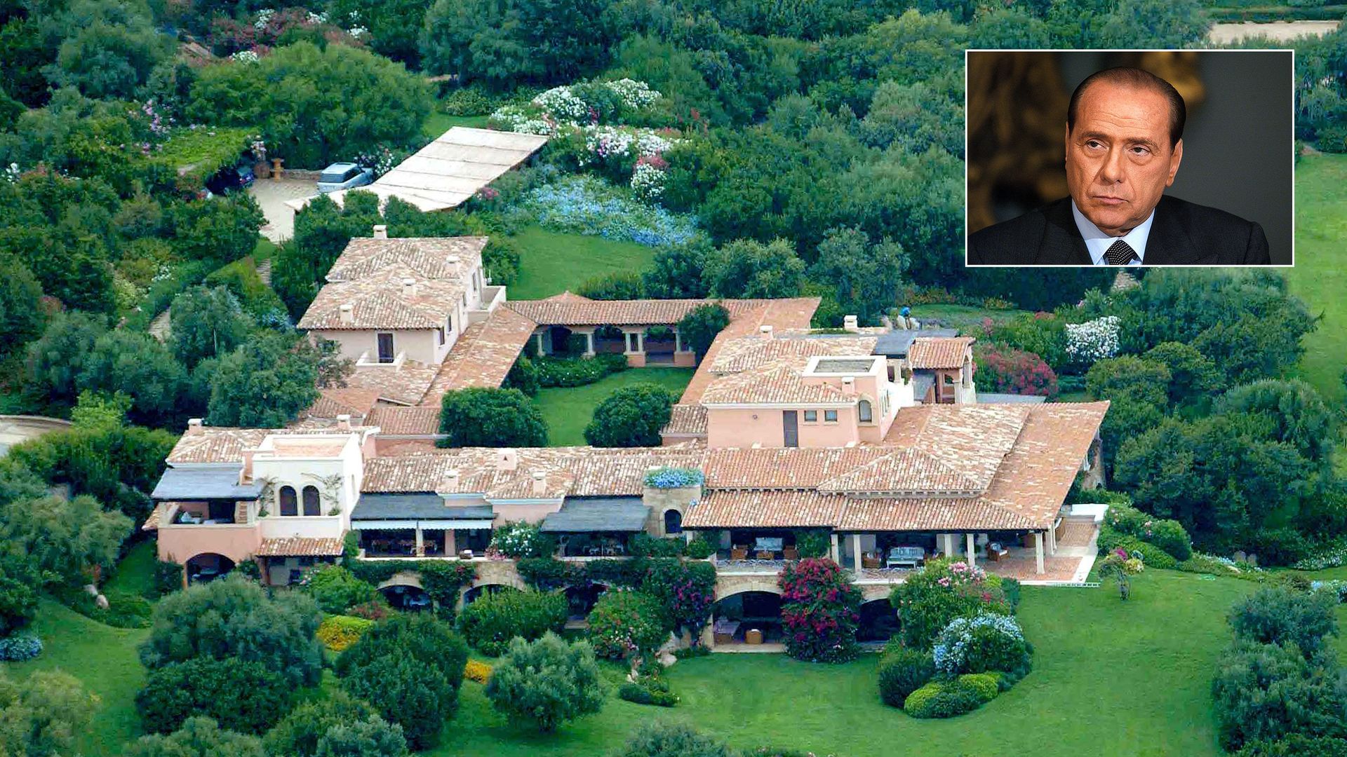 Así es la villa en Cerdeña que los hijos de Berlusconi acaban de vender por 350 millones de euros a la familia real de Qatar