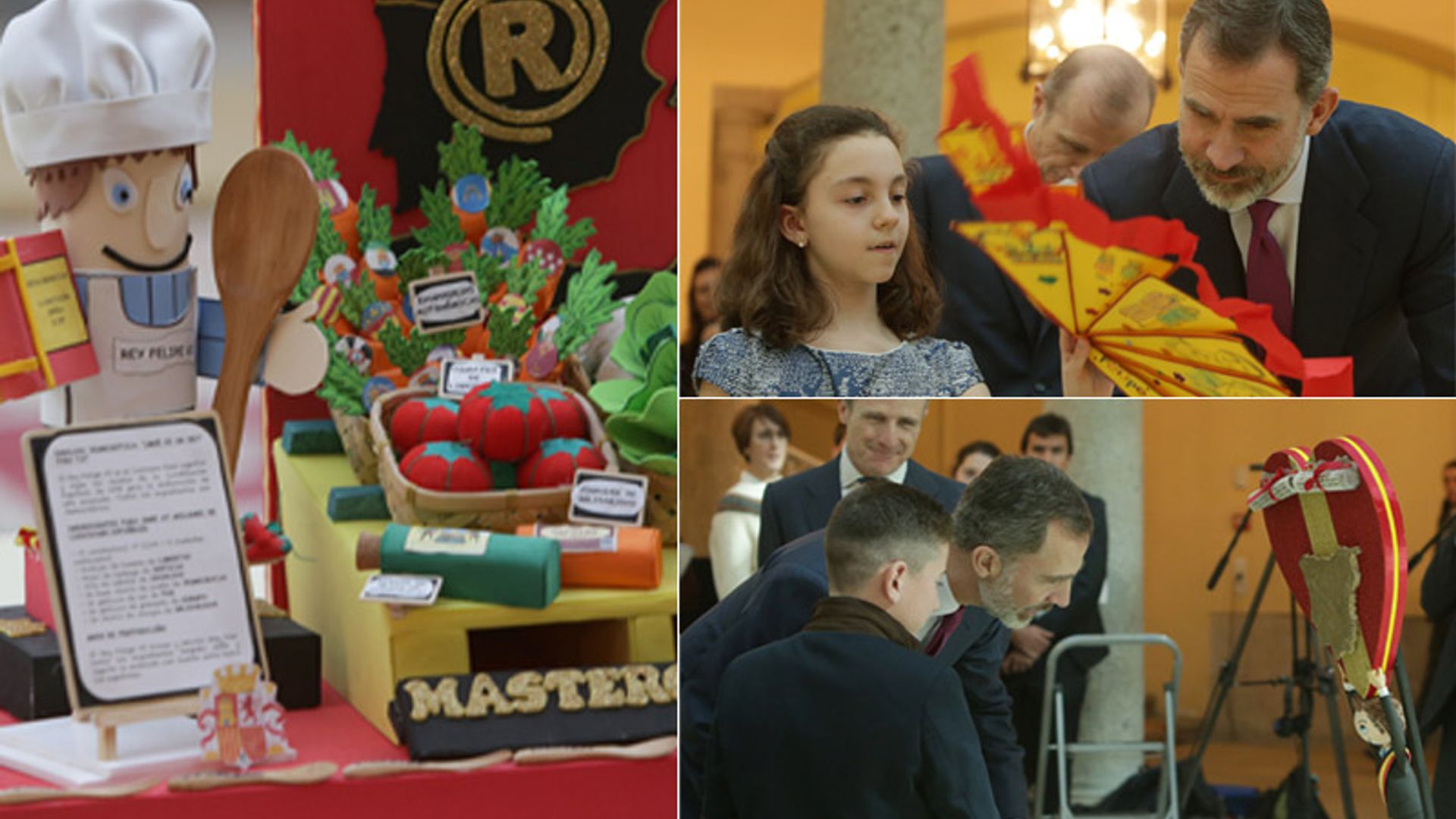 El Masterchef Rey, el maletín médico del país, el corazón de España... Así es Felipe VI para los niños españoles