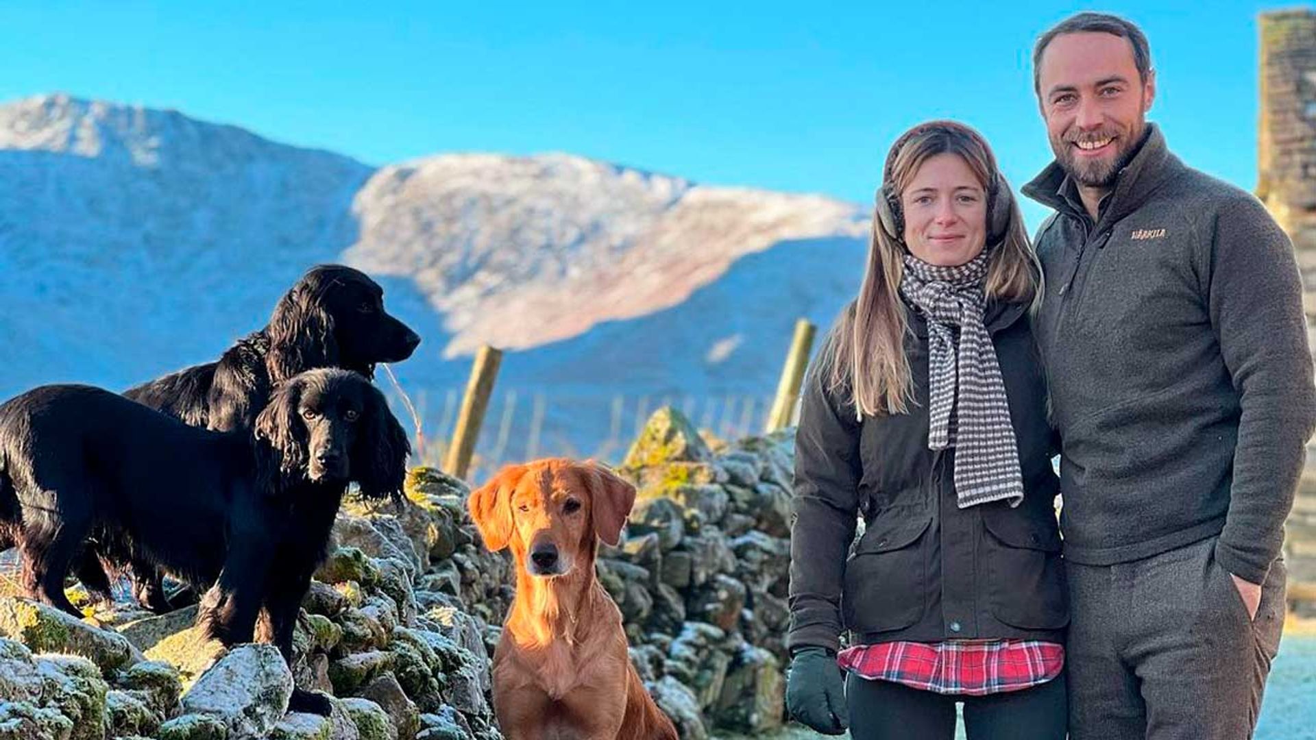 James Middleton se lleva a su bebé de cuatro meses a esquiar en plena recuperación de la princesa de Gales