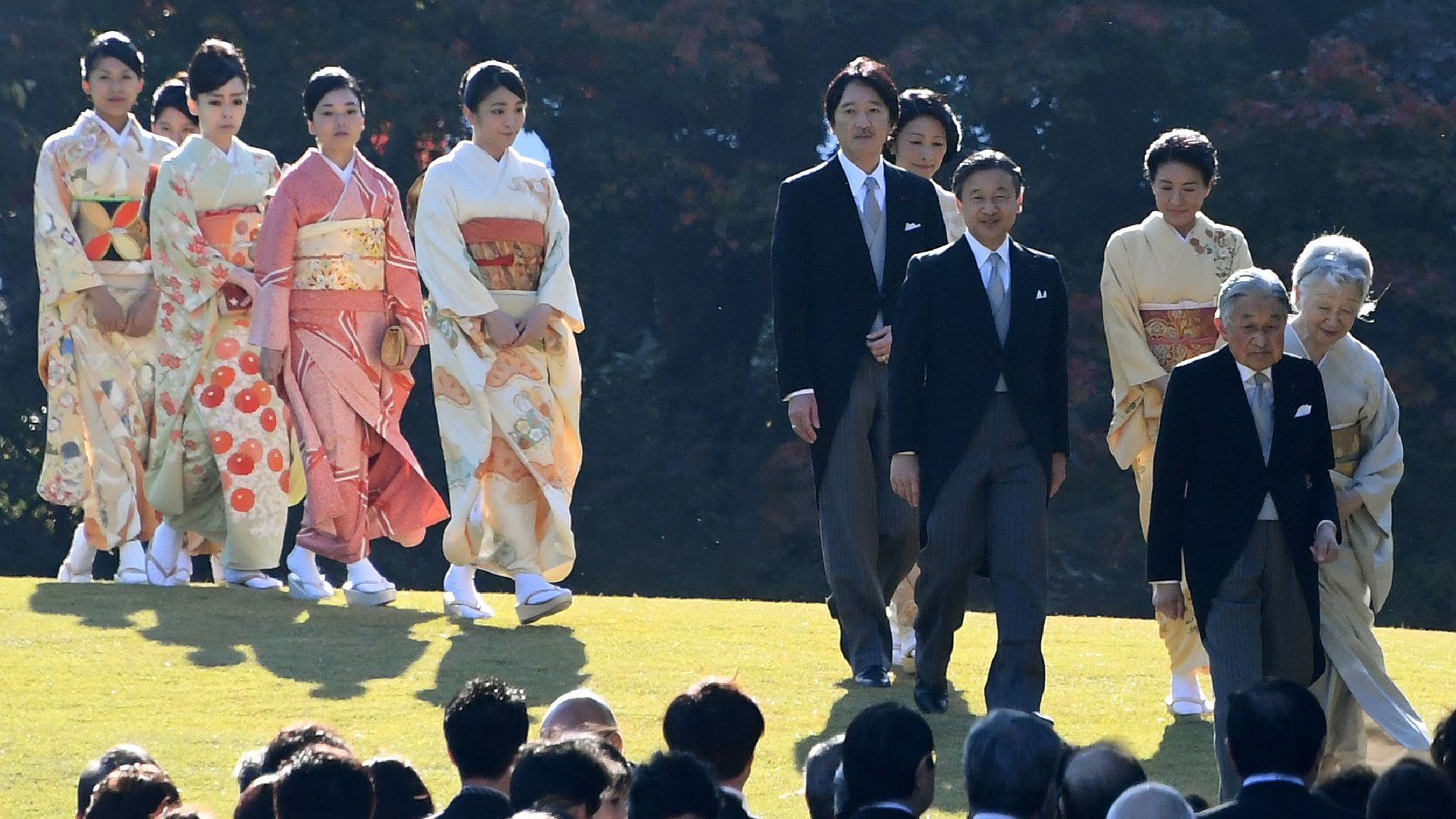 Familia Imperial Japonesa en noviembre de 2017