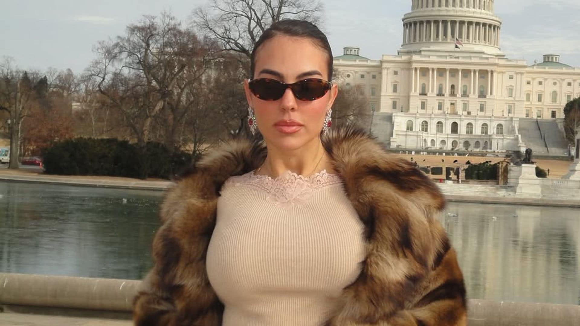 Georgina Rodríguez en Washington D.C.