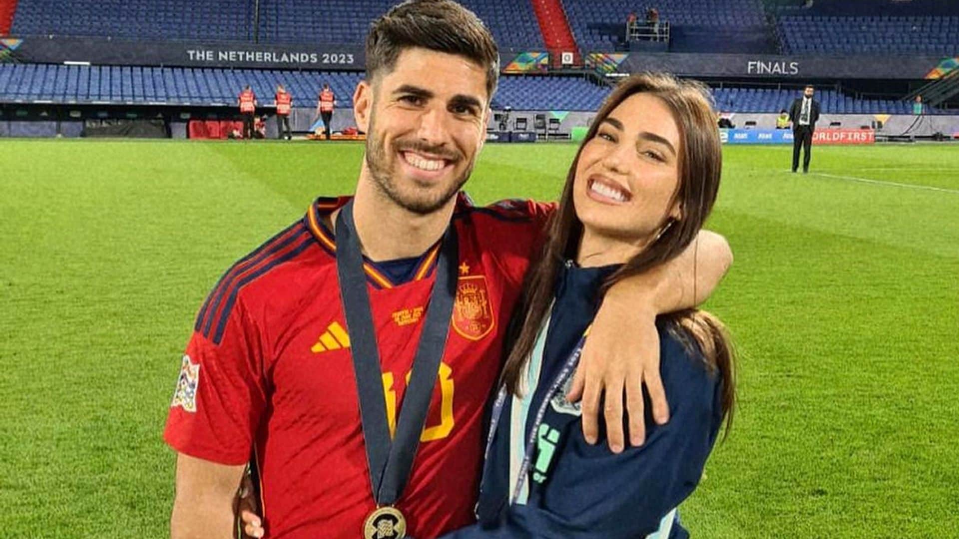 La gran celebración de Marco Asensio y Sandra Garal en la cuenta atrás para su boda