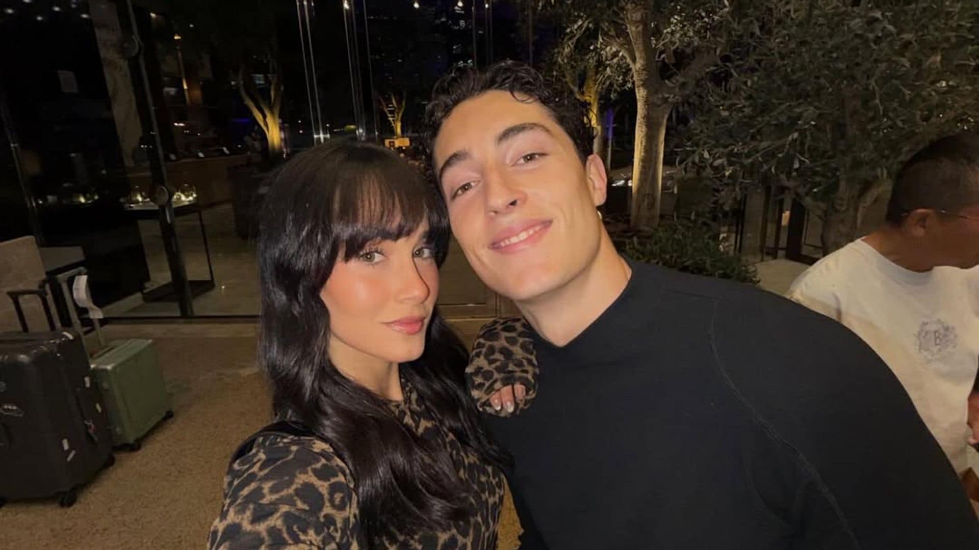 Aitana y Plex, en una foto reciente de la pareja