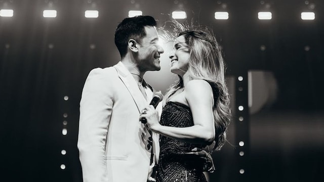 Carlos Rivera y Cynthia Rodríguez
