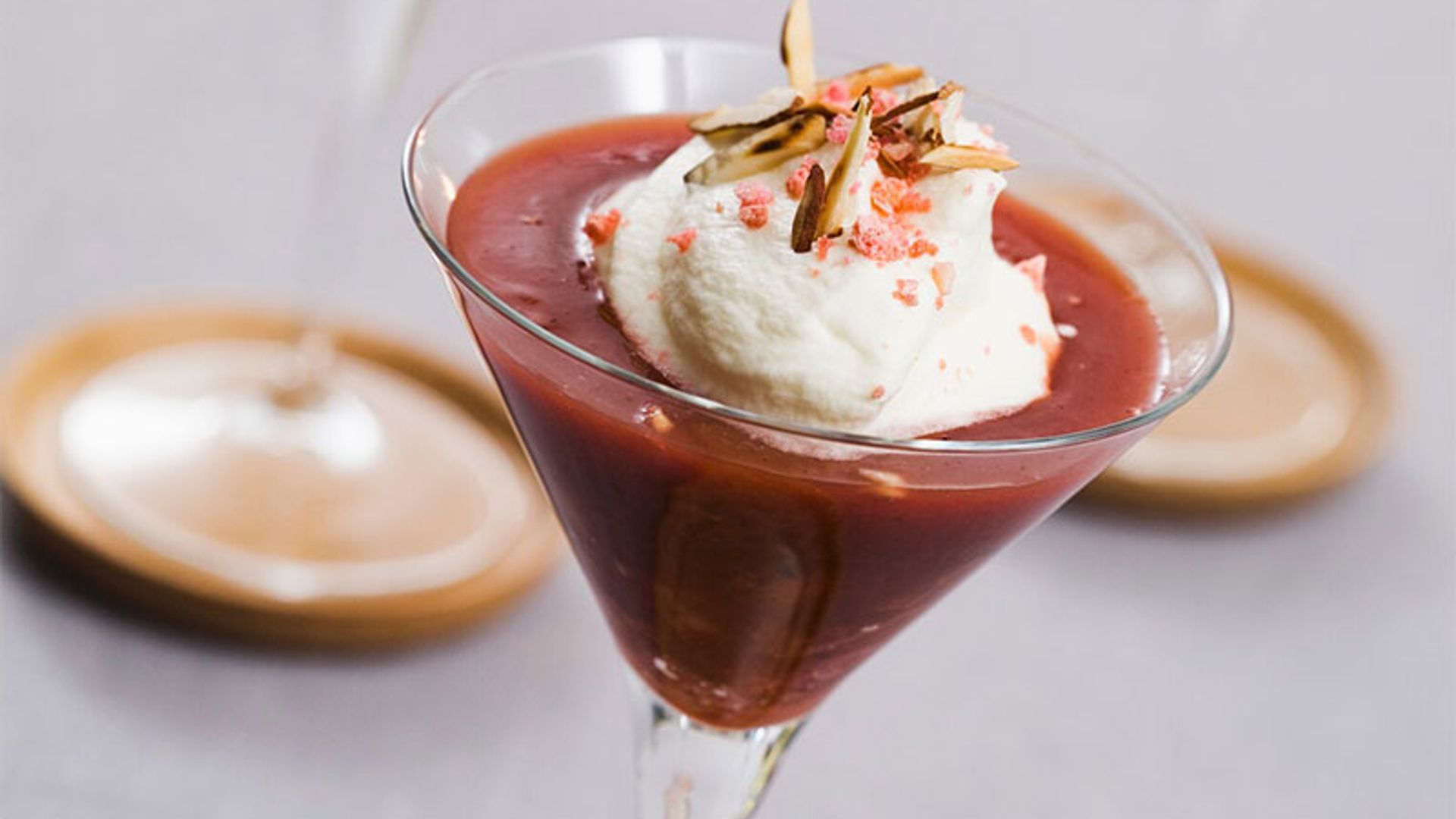 Crema de ciruelas rojas