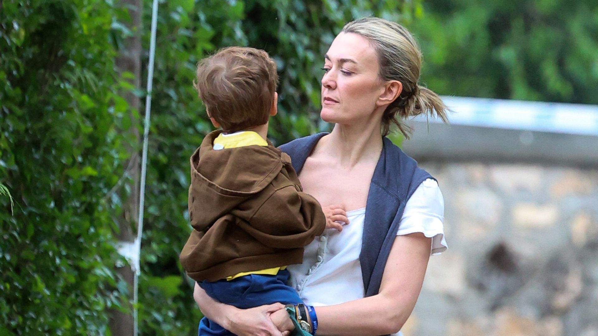 Marta Ortega y su hijo Manuel en el Longines Global Champions Tour 2026
