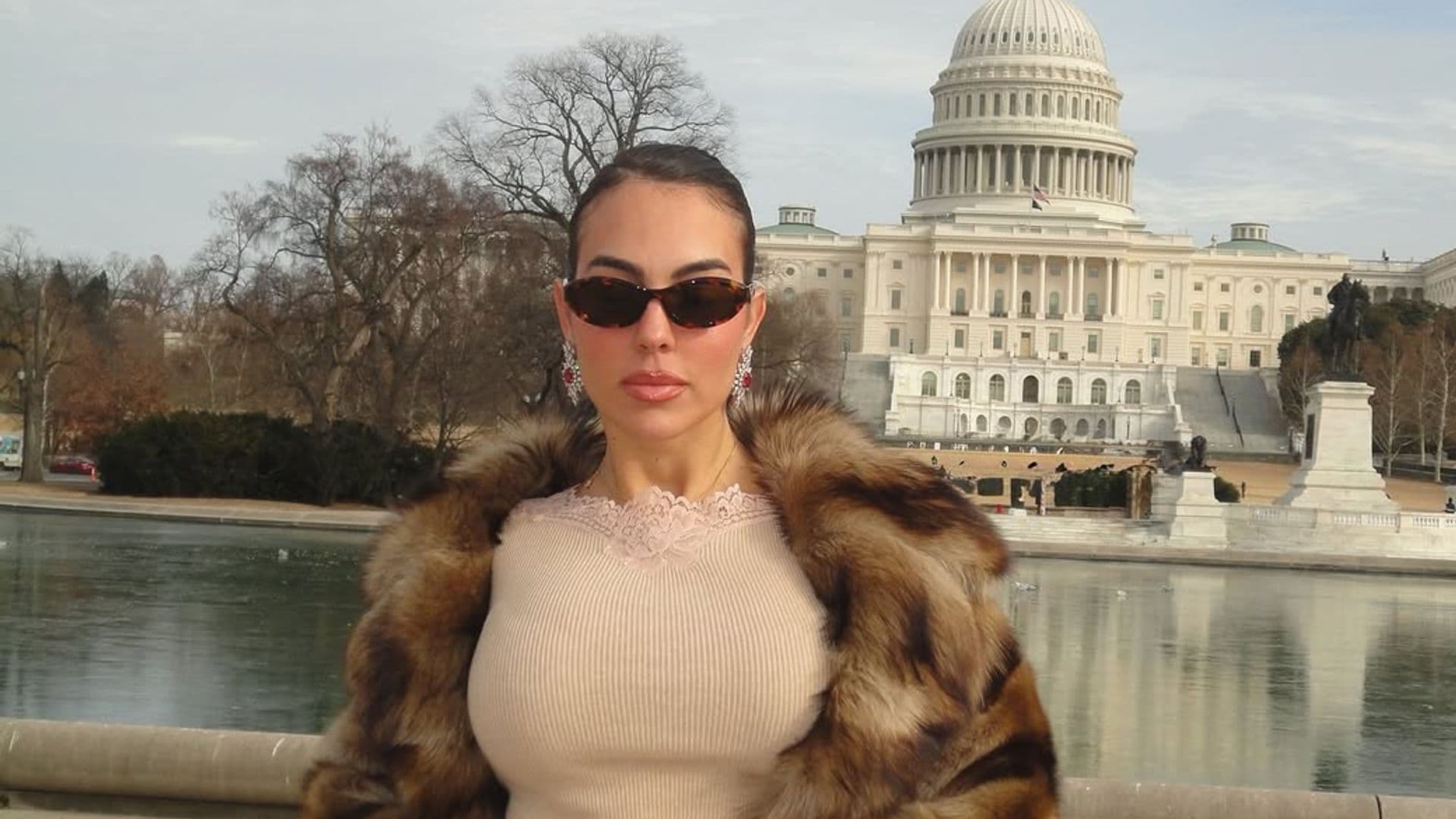 Georgina Rodríguez en Washington D.C. 