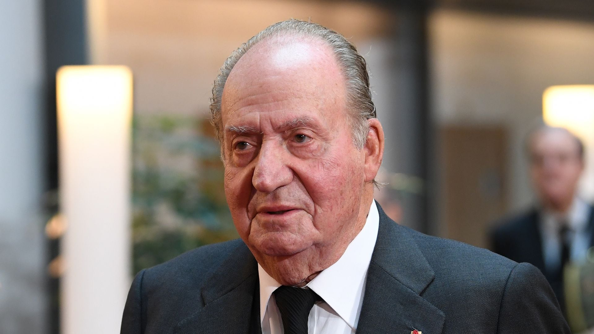 Imagen de archivo del rey Juan Carlos en Estrasburgo, Francia, en 2017