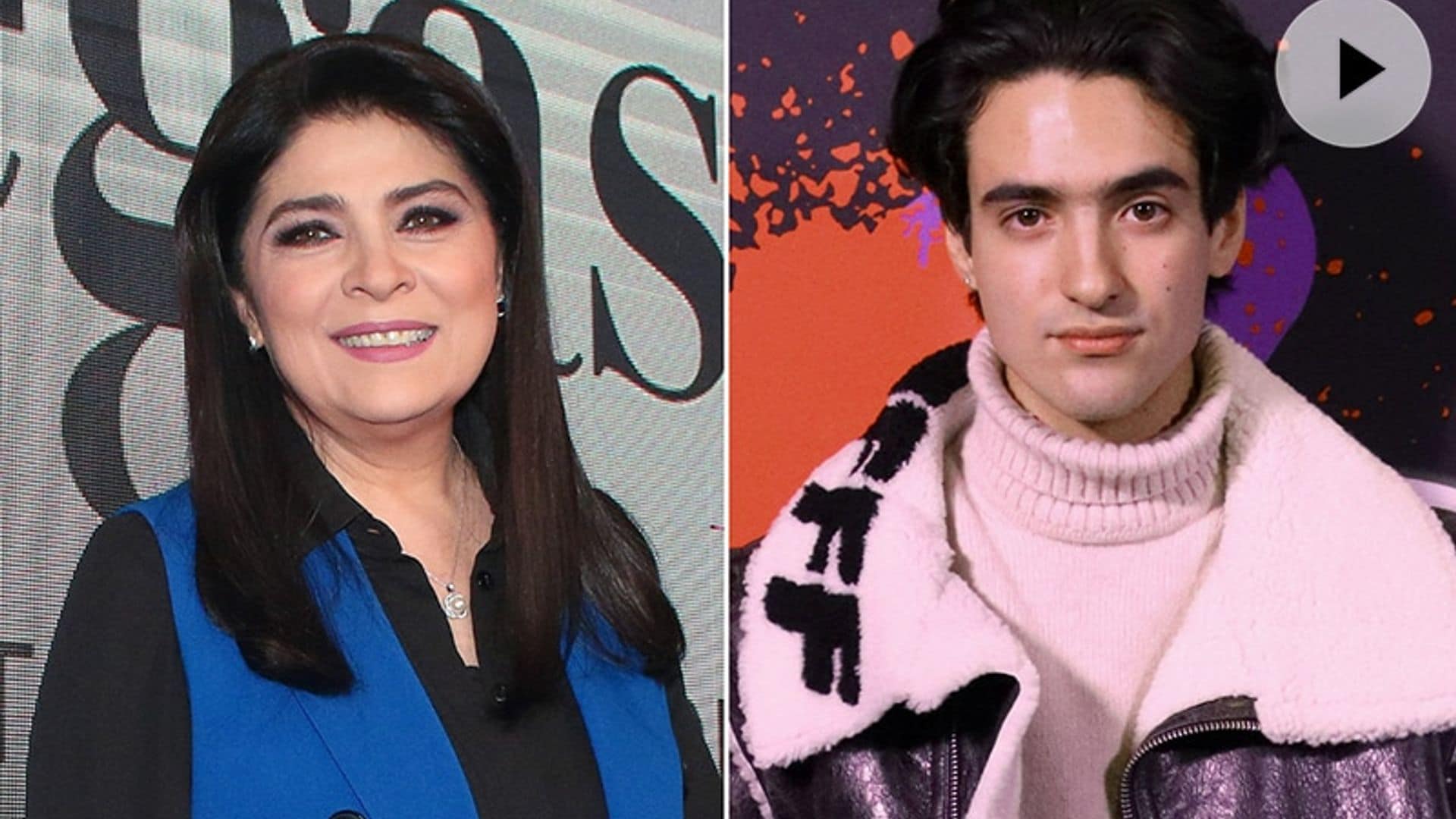 ¡El dúo menos esperado! Victoria Ruffo y Sebastián Poza, hijo de Mayrín Villanueva, presumen sus mejores pasos de baile