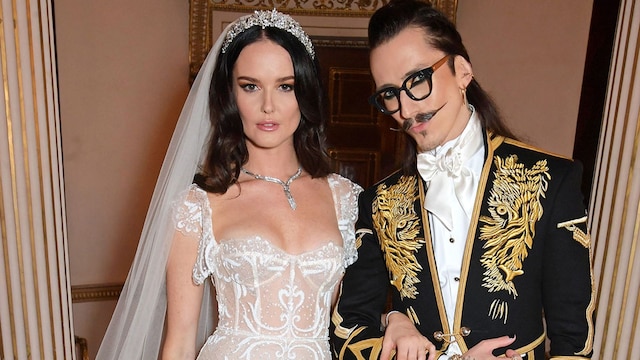 lottie archer vestido novia boda joshua kane