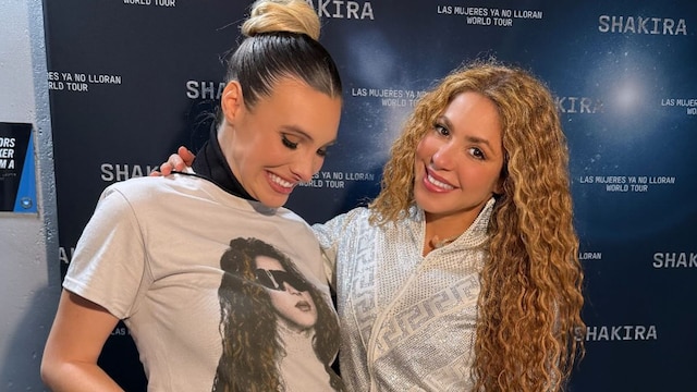 Lele Pons compartió lindas fotos de su reencuentro con Shakira en Charlotte, Carolina del Norte. 