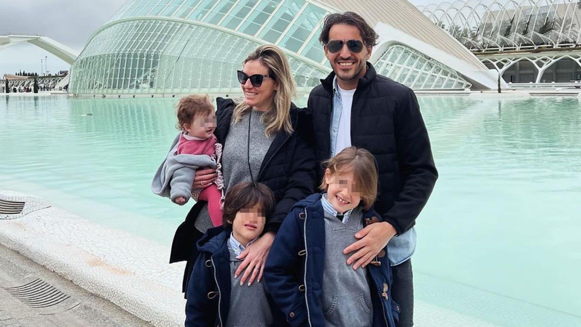 Andrea Prat presume de marido e hijos: así es su familia