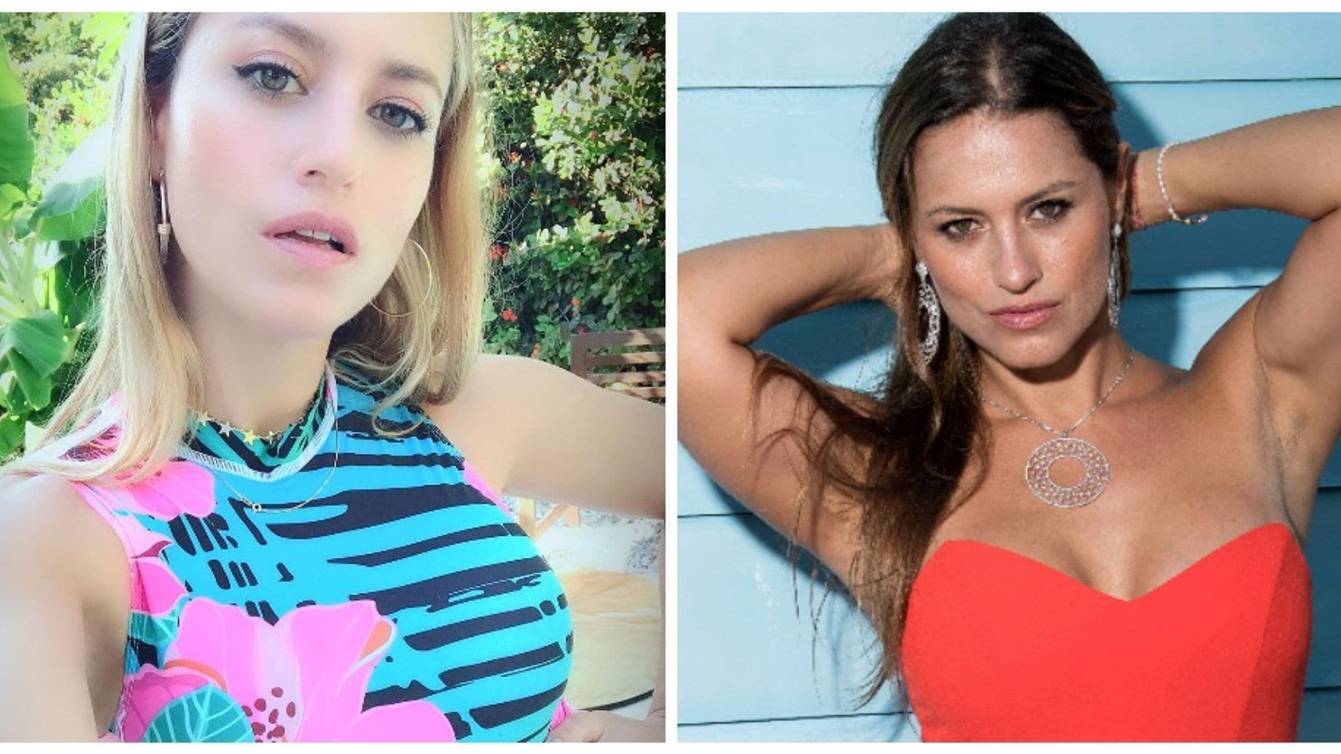 Lola Ponce, la esposa de Aarón Díaz, luce en tendencia con cada diseño en la playa
