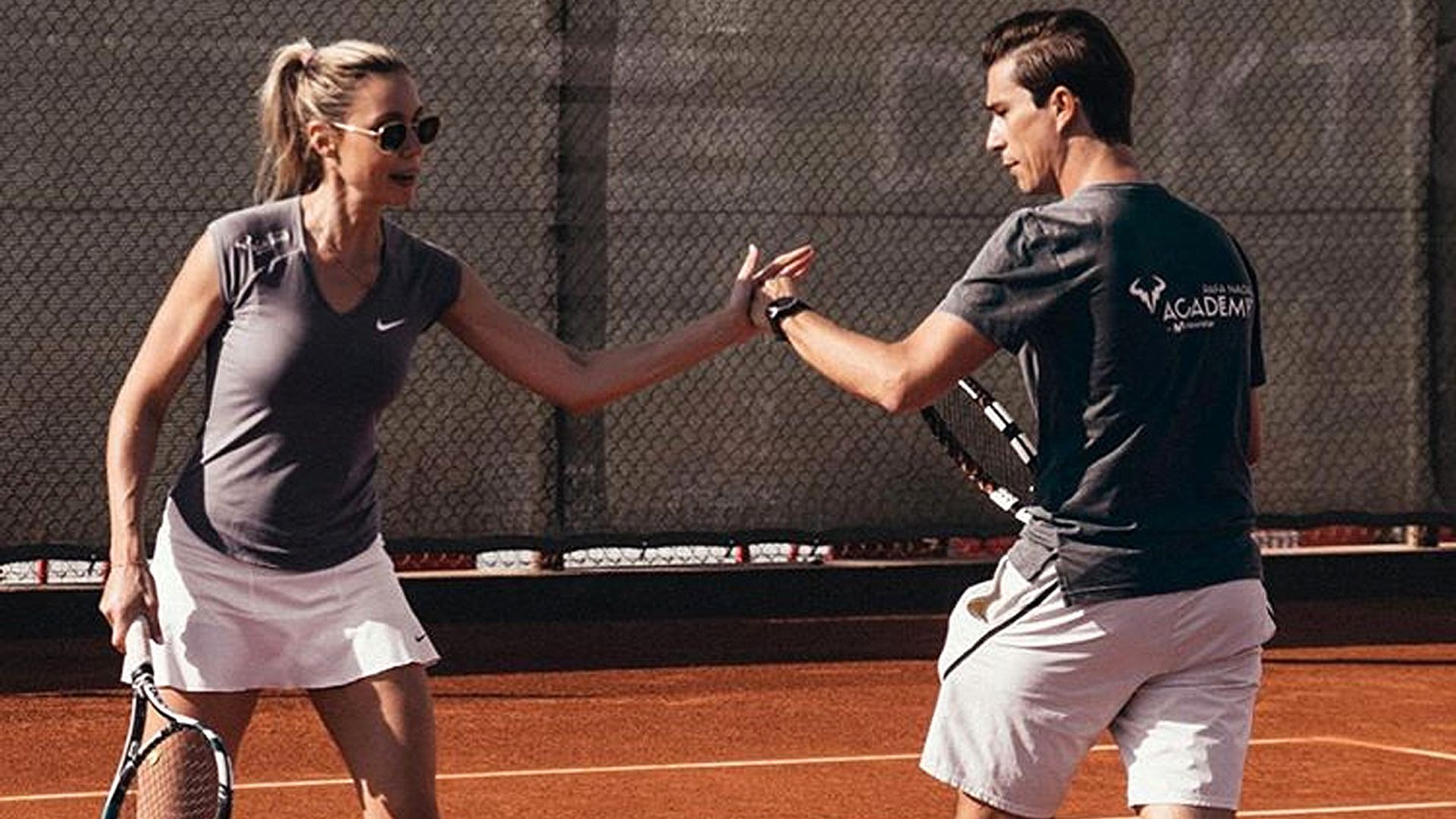 ¡Tiembla Rafa Nadal! Su hermana Maribel se luce con la raqueta y sorprende a Feliciano López